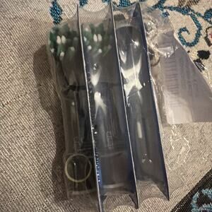 Oral B Cross Action Electric Toothbrush Head Black Color 3 Packs